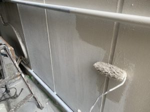 隣家解体　ALC素地　シール　外壁塗装　ダイタク