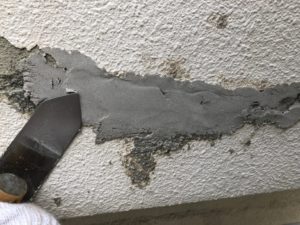 大阪市　外壁塗装　下地補修　ダイタク
