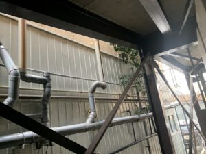 東大阪市　雨漏り改修　外壁ヨドプリント　ダイタク