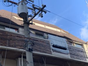大阪市　屋根改修　塩ビシート防水機械的固定工法　ダイタク