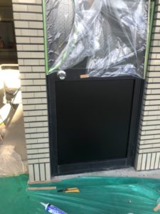 東大阪市　外壁塗装　アルミドアパネル交換　ダイタク
