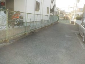 東大阪市　駐車場ライン塗装　ダイタク