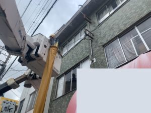 東大阪市　引込線　防護管取付　有償　ダイタク
