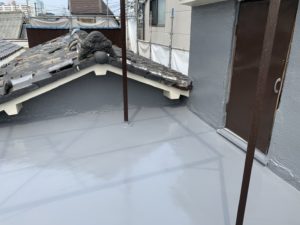 大阪市　外壁塗装工事に伴う屋上防水工事　ダイタク