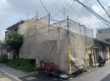 大阪市　屋根改修に伴う仮設足場設置　ダイタク　