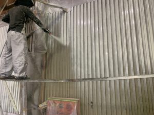 東大阪市　倉庫原状回復工事に伴う塗装工事　ダイタク