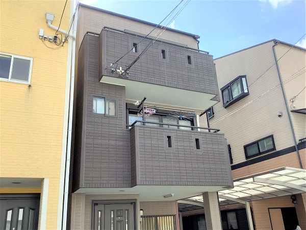 東大阪市　外壁塗装　超低汚染リファイン　DAITAKU