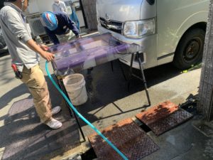 大阪市　外壁塗装　屋根改修　バルコニーテラス水洗　ダイタク
