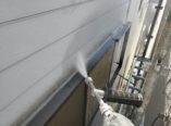 大阪市　外壁塗装屋根改修工事　高圧水洗浄　ダイタク