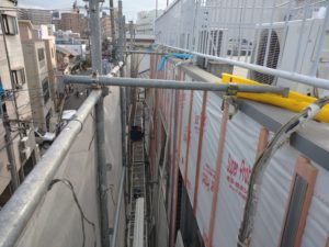 大阪市　タイル～サイディング外壁改修工事