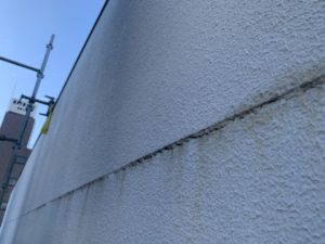 大阪市　テナントショールーム外壁　雨漏りシーリング補修　ダイタク