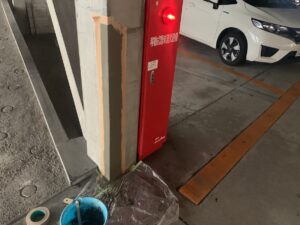 大阪市　駐車場　柱補修工事　ダイタク
