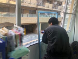 大阪市　某ビル　窓交換工事　カバー工法　ダイタク　DAITAKU