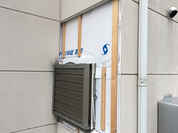 大阪市　外壁補修　パワーボード　DAITAKU