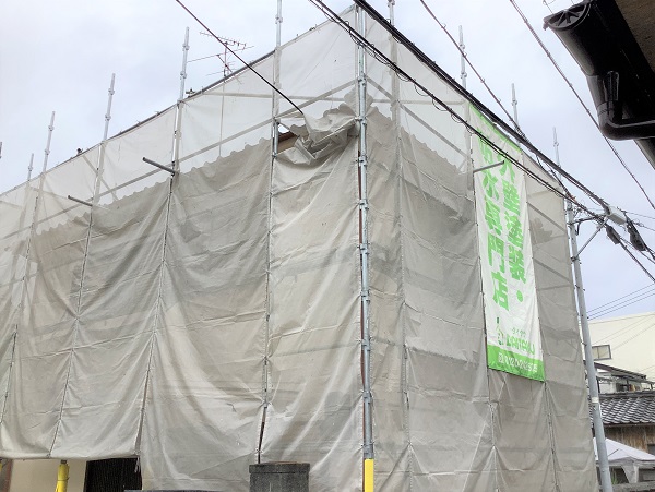 八尾市　大阪市　外壁塗装　超低汚染リファイン　DAITAKU