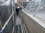 大阪市　某ビル　タイル　外壁補修工事　漏水改善　ダイタク　DAITAKU