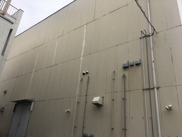 寝屋川市　工場　外壁塗装　エスケー化研　水性セラミシリコン　DAITAKU