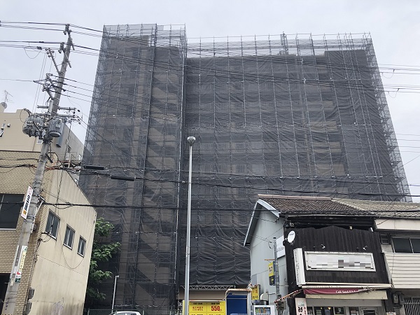 東大阪市　マンション　大規模改修　外壁塗装　DAITAKU