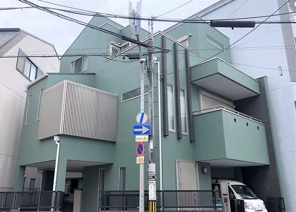 大阪市　外壁塗装工事　屋根塗装　アステックペイント　超低汚染リファイン　DAITAKU