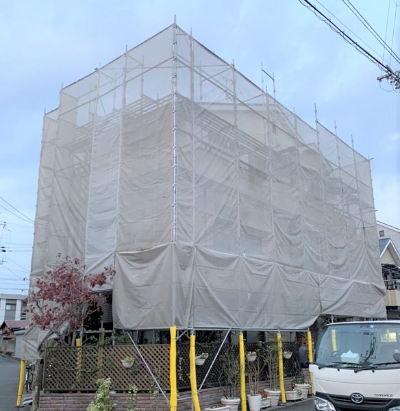 大阪　外壁塗装　屋根塗装　アステックペイント　超低汚染リファイン　DAITAKU
