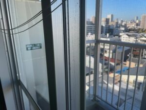 大阪市　アルミサッシ　リペア塗装　DAITAKU