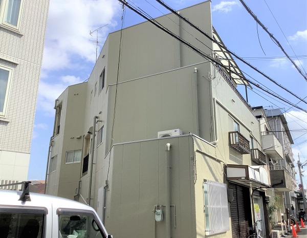 大阪市　外壁塗装　アステックペイント　スーパーラジカルシリコン　ソルトブッシュ　DAITAKU
