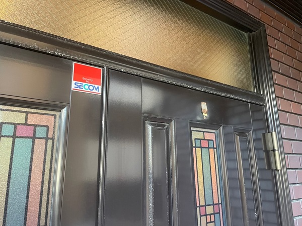 大阪市　大阪　玄関ドア　リペア塗装
