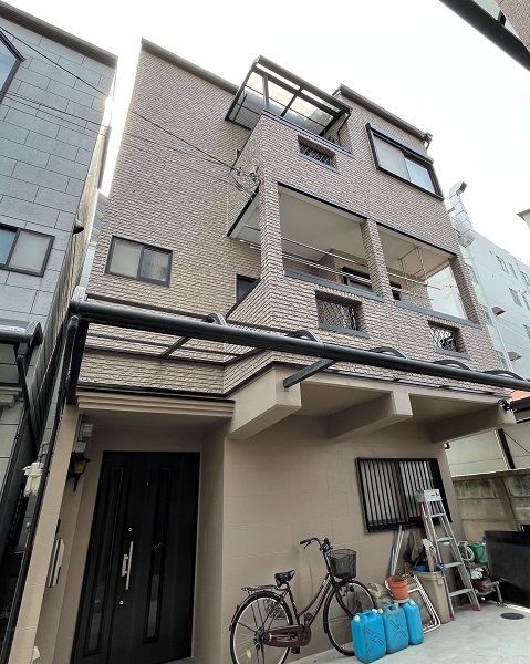 大阪市　鶴見区　外壁塗装　屋根塗装　アステックペイント　シリコンREVO　DAITAKU