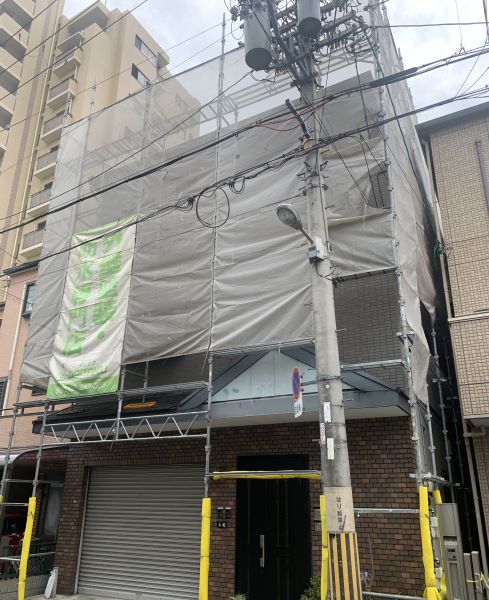 大阪市　城東区　雨漏り　屋根リフォーム　スーパーガルテクト