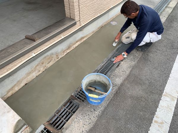 大阪市　花壇改修　外壁塗装　屋根塗装　DAITAKU
