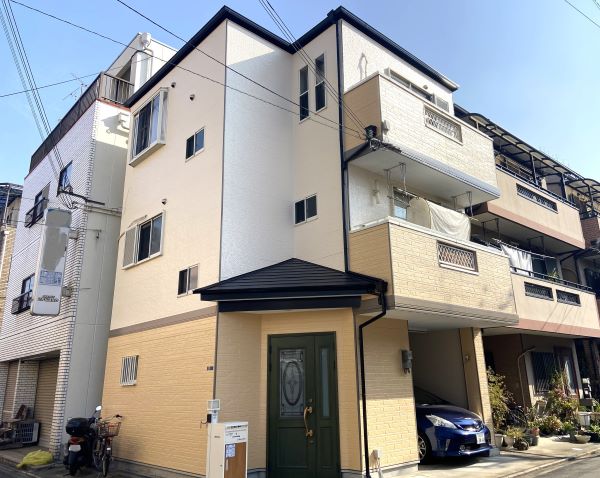 東大阪市　外壁塗装　屋根塗装　アステックペイント　超低汚染リファインDAITAKU