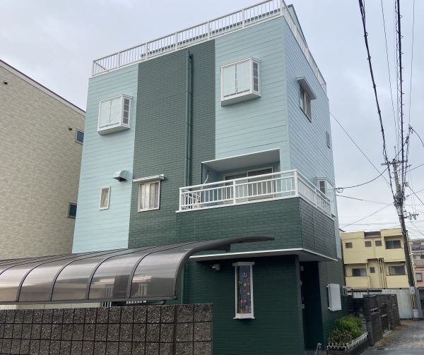 東大阪市　外壁塗装　屋根塗装　アステックペイント　超低汚染リファイン　DAITAKU
