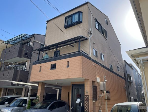 大阪市　城東区　外壁塗装　屋根塗装　アステックペイント　超低汚染リファイン　DAITAKU