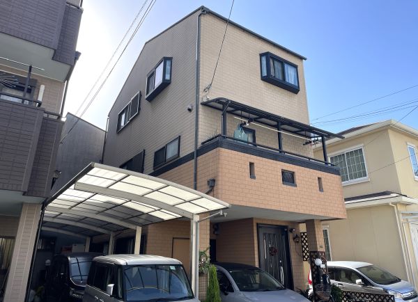 大阪市　外壁塗装　屋根塗装　防水　アステックペイント　超低汚染リファイン　DAITAKU