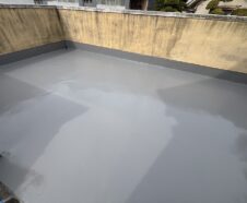 大阪市　ガレージ屋上　ウレタン塗膜防水　ダイタク