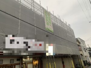 大阪市　マンション大規模改修　その後の外構工事　ダイタク