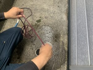 大阪市　雨漏りじゃなく水漏れ　排水管清掃　ダイタク