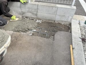 大阪市　収益物件　外壁塗装からのお客様　外構工事　ダイタク