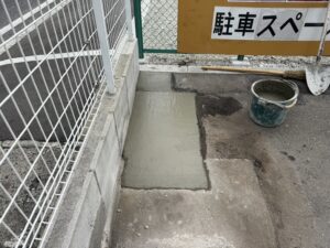 大阪市　収益物件　外壁塗装からのお客様　外構工事　ダイタク