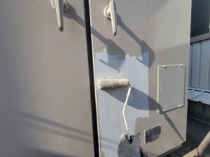 大阪市　鉄部塗装　キューピクル塗装　ダイタク