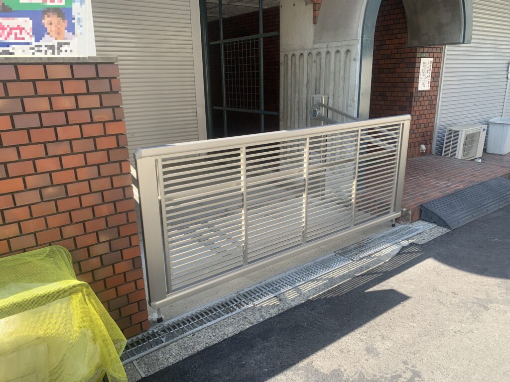 大阪市　マンション大規模改修　その後の外構工事　ダイタク