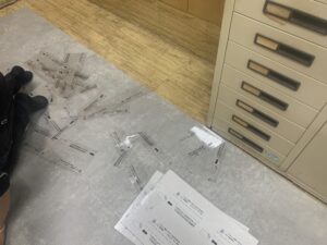 大阪市　屋根塗装・壁波板施工のテナント内装　ダイタク