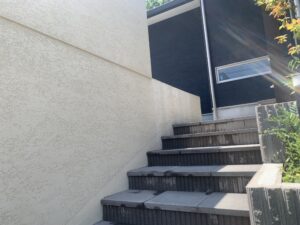 擁壁塗装　ジョリパット　ダイタク