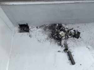 生駒市　戸建て　ベランダ　バルコニー　防水　ドレン改修工事　DAITAKU　ダイタク　奈良　生駒
