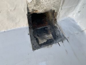 生駒市　戸建て　ベランダ　バルコニー　防水　ドレン改修工事　DAITAKU　ダイタク　奈良　生駒