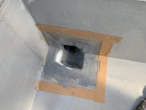 生駒市　戸建て　ベランダ　バルコニー　防水　ドレン改修工事　DAITAKU　ダイタク　奈良　生駒