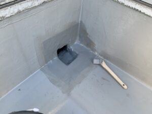 生駒市　戸建て　ベランダ　バルコニー　防水　ドレン改修工事　DAITAKU　ダイタク　奈良　生駒