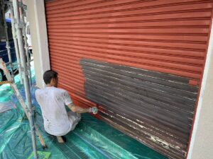 大阪市　ビル　シャッター　配管　　生駒市　奈良市　ダイタク　DAITAKU