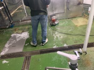 奈良市　店舗　厨房　キッチン　塗床工事　DAITAKU　ダイタク　奈良　生駒