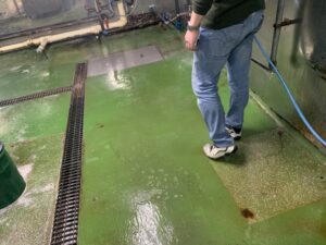 奈良市　店舗　厨房　キッチン　塗床工事　DAITAKU　ダイタク　奈良　生駒
